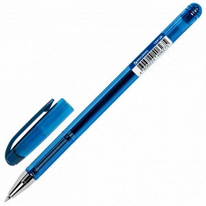 Ручка гелевая СИНЯЯ, BRAUBERG Profi-Gel TONE, линия 0,4мм, 144128