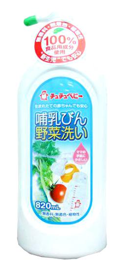 993409 "Chu-Chu BABY" Жидкое средство для мытья детских бутылок, овощей и фруктов, 820 мл. 1/10