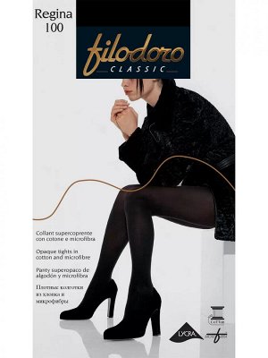 Колготки Regina 100 (Filodoro) колготки из хлопка и микрофибры с лайкрой 3D
