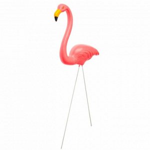 Птица пластиковая "Фламинго", 39x10x35см
