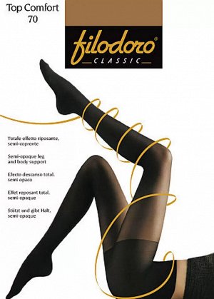 Колготки Top Comfort 70 ( Filodoro) колготки с поддерживающими шортиками