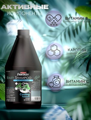Шампунь для волос Carebeau Fantasy  Лёд 1000мл