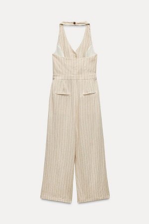 Льняной комбинезон ZARA