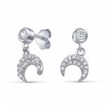 Серебряные серьги, артикул 22set15632-113