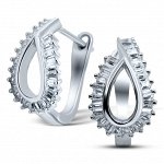 Серебряные серьги, артикул 220334-239-113
