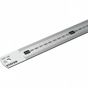 Нержавеющая линейка 1.0 м