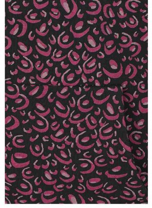 1r Пуловер, черно-розовый BENCH Идеальный стиль с рисунком. Обрамляющий фигуру силуэт с воротником-шалькой на кулиске и карманом-кенгуру. Контрастные края резиночной вязкой с отверстиями для больших п