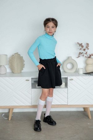 Водолазка для девочки (рубчик) 61447