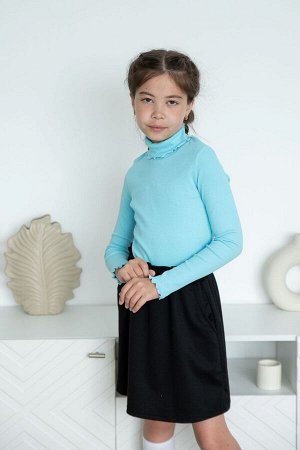 Водолазка для девочки (рубчик) 61447