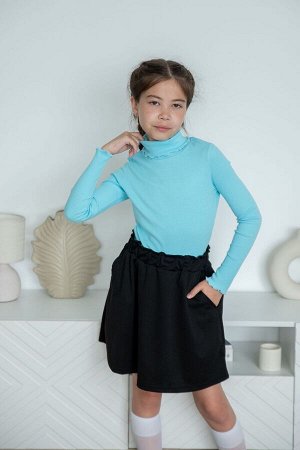 Водолазка для девочки (рубчик) 61447
