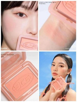 Румяна для лица, Приятный абрикос, 4.5 гр / 3CE Stylenanda Blusher Face New Take №Enjoyable