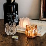 Подсвечник &quot;Тюльпан&quot;, цвет коричневый