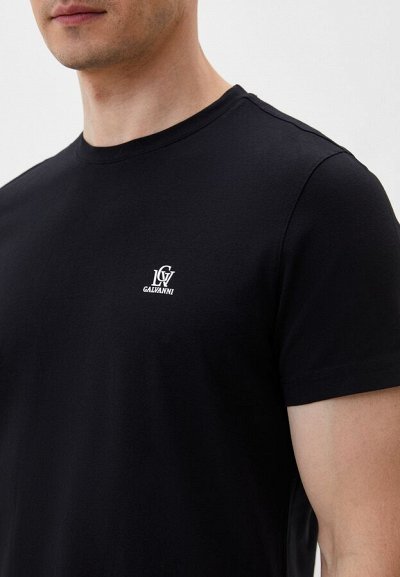 Футболка GALV Black 
95%COTTON 5%ELASTANE   
базовая коллекция