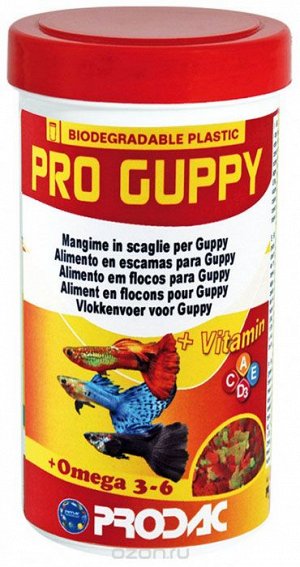 Prodac  PRO  GUPPY  100мл. (банка).