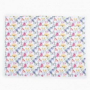 Скатерть Доляна "Make all things beautiful" 145х300 см, 100% п/э