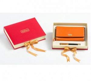 Подарочный набор кошелек и ручка Venuse 78021 №108