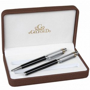 Подарочный набор ручка перьевая, ручка шариковая 3607 GilforD №118
