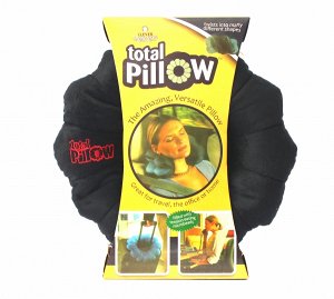 Подушка-трансформер для путешествий Total Pillow (Тотал Пиллоу) Черная