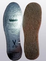 стельки зимние в/ш металлизированный лавсан