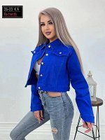 КУРТКА ДЖИНСОВАЯ ЖЕНСКАЯ (БЕЗ ВЫБОРА), код 2450520