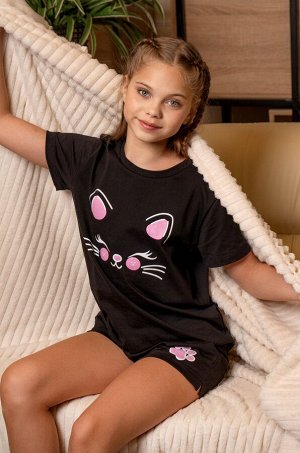 Хлопковая пижама для девочки Happyfox