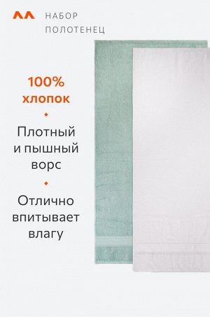 Набор махровых полотенец 2 шт Happy Fox Home