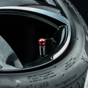 Заглушка на вентиль TORSO, красный, набор 4 шт