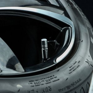 Колпачок на вентиль Torso, хром, набор 4 шт