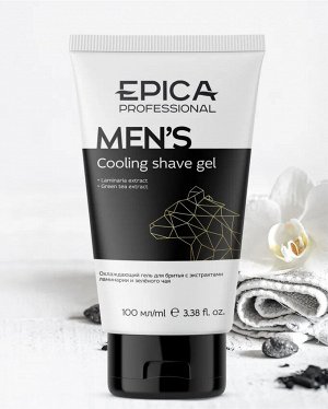 Гель для бритья Охлаждающий Epica Professional MEN’S 100 мл Эпика