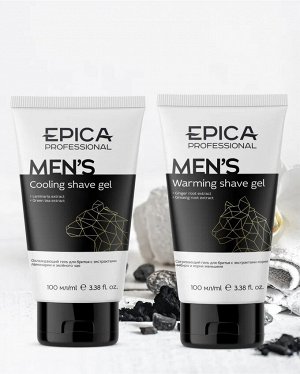 Гель для бритья Охлаждающий Epica Professional MEN’S 100 мл Эпика