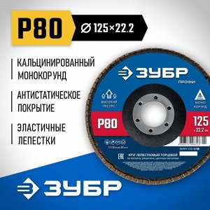 Круг лепестковый торцевой