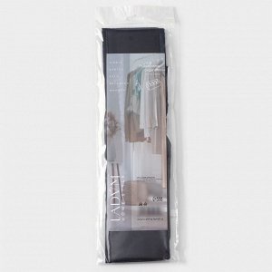 Органайзер для хранения белья LaDо́m, 8 ячеек, 24x14x10 см, графитовый