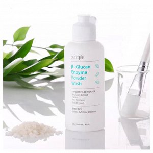Энзимная пудра для умывания с бета-глюканом Petitfee B-Glucan Enzyme Powder Wash 80 гр