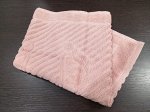 Махровый коврик для ног цвет Камея коричневая 50*70 см
