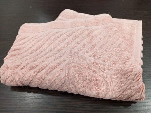 Махровый коврик для ног цвет Камея коричневая 50*70 см