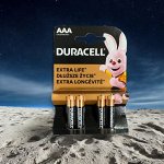 Батарейки AAA DURACELL LR 03-4BL Basic (цена за 4 шт.)