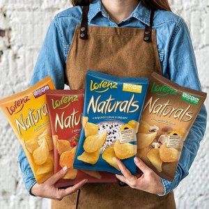 Чипсы NATURALS 100г Паприка 1/25