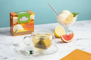 Чай АХМАД 20пак Зеленый Цитрусовый сорбет 1/12