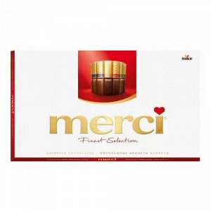 Merci Конфеты МЕРСИ 400г Ассорти 1/8