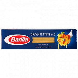 Паста BARILLA 450г СПАГЕТТИНИ №03 1/24