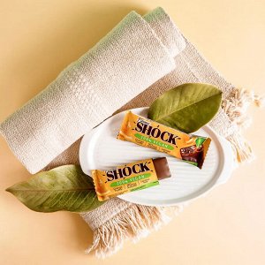 Батончик FitnesShock 45г Апельсиновый 1/12