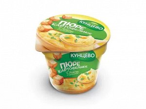 Картофельное пюре КУНЦЕВО 40г С луком и сухариками 1/24