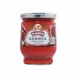 Соус перечный КИНТО 265г Аджика Халапеньо экстра острая 1/8