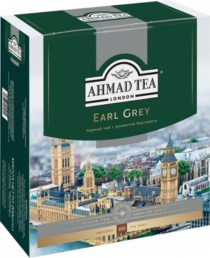 Ahmad TEA Чай АХМАД 100пак Эрл Грей 1/8