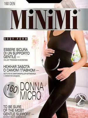 Колготки Donna Micro 160 (Minimi)  для беременных