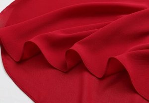 Блуза шифоновая с v-образным вырезом, рукав 3/4, с брошью, желтый