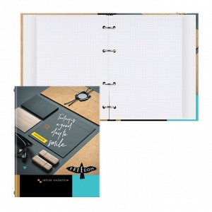 Тетрадь на кольцах А5, 120л., BG ""Eco-office"", глянцевая ламинация