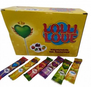 Карамель на палочке Lolli Love12*180*3г 1/2160, шт.