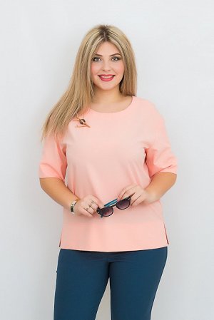 Блуза Жасмин персиковый