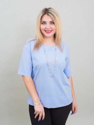 Блуза Жасмин светло синий